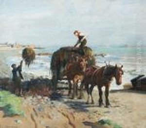 Seaweed Gatherers by Harvey Harold