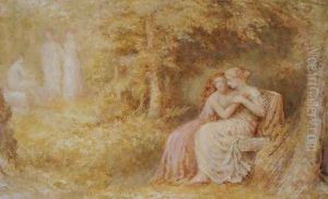 A Pastoral Idyll, 'The Other Shore' by Edward Calvert