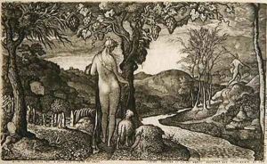 The Bride, 1828 by Edward Calvert