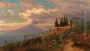 Mount Vesuvius And The Bay Of Naples