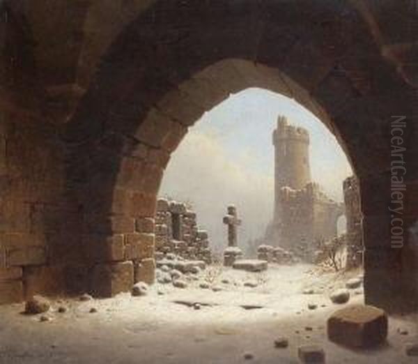 Burgruine. - view 1