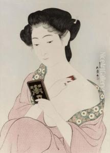 Kesho No Onna (woman Applying Make-up)