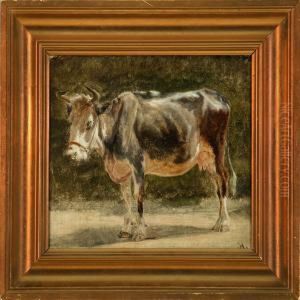 A Cow by Otto Haslund