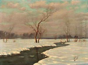 Golden glow by Ivan Fedorovich Choultse