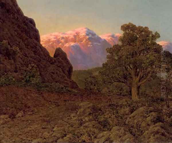 Sunrise over the Mountain - view 1