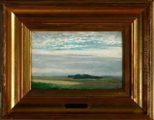 Danish Autumn Landscape by Otto Haslund