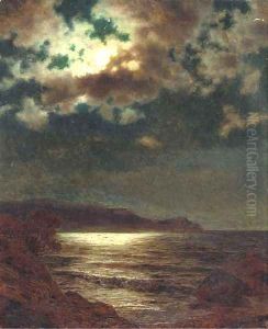 Moonlit seascape