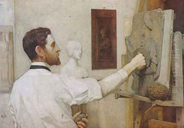 Augustus Saint Gaudens 1887 this replica 1908 - view 1