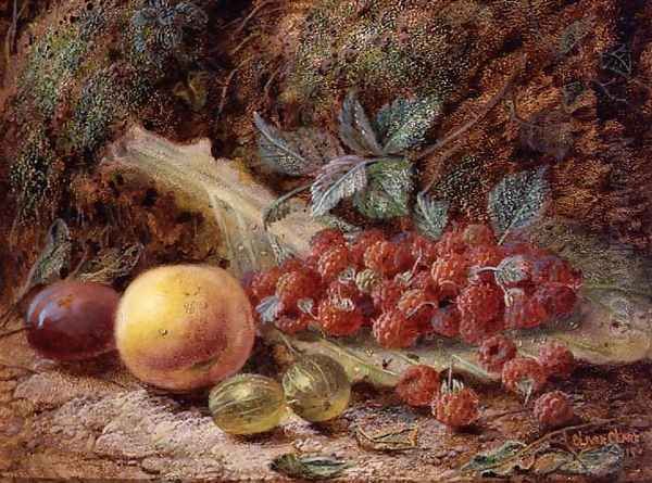 Still Life with Fruit on a Cabbage Leaf, 1916 - view 1