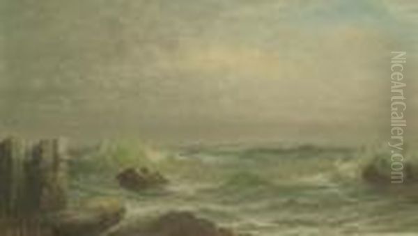 Crashing Waves, Maine - view 1