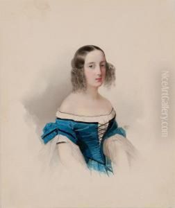 Portrait Of Grand Duchess Maria Nikolaievna (1819-1876)