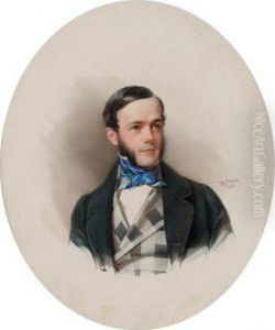 Portrait Of Count Emerik Karlovich Hutten-chapsky (1828-1896) Portrait Of Count Emerik Karlovich Hutten-chapsky (1828-1896)