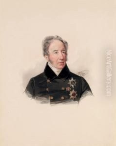 Portrait Of Prince Mikhail Dmitrievich Tsitsianov (1765-1841)