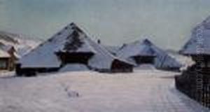 Fermes De Foret Noire Sous La Neige Fermes De Foret Noire Sous La Neige
