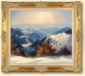 Zima W Gorach Schwarzwaldu,1934