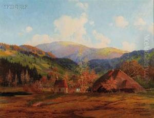 Autumn Hillside - view 1