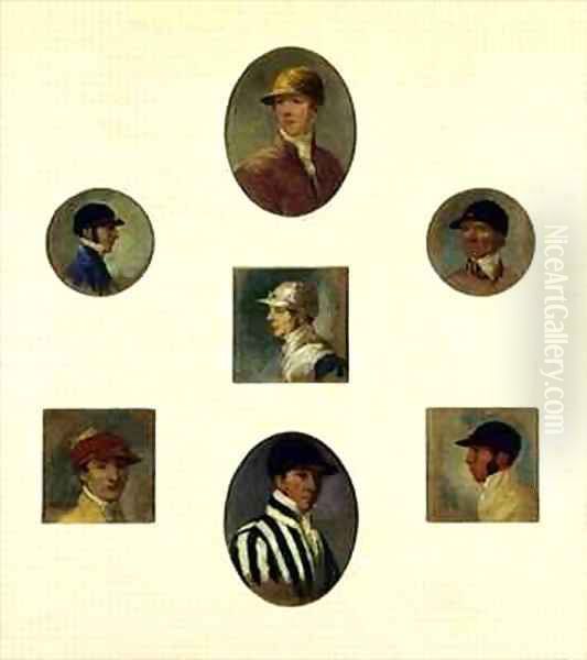 Studies of Jockeys - view 1