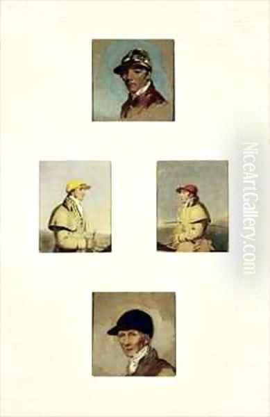 Studies of Jockeys 3 - view 1