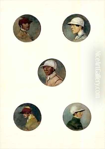 Studies of Jockeys 2 - view 1