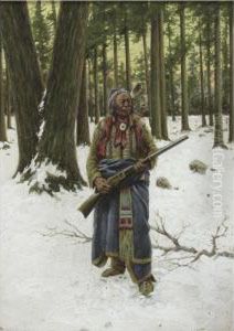 Indian With A Gun Indian With A Gun