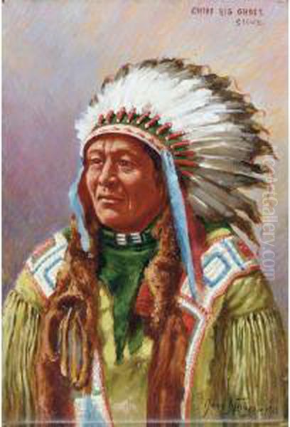 Chief Big Ghost, Sioux - view 1