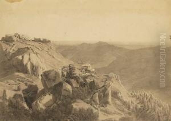 Auf Dem Gipfel Des Arber. - view 1