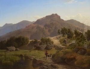 Gebirglsandschaft (silberberg Bei
 Bodenmais?)