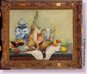 Nature Morte Au Gibier, Aux Fruits Et Aux Legumes