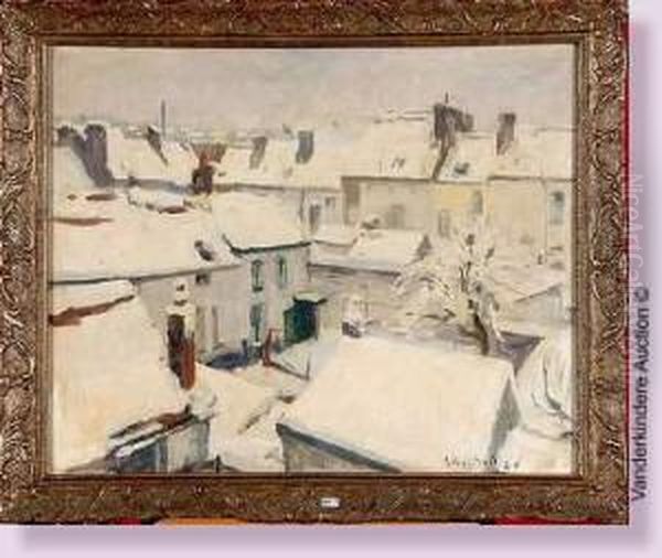 Toits Sous La Neige - view 1