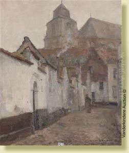 Ruelle Animee by Gaston Haustrate