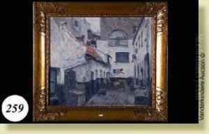 Vieille Rue De Bruxelles by Gaston Haustrate
