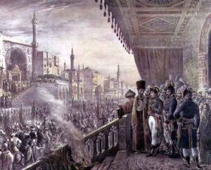 Napoleon Bonaparte (1769-1821) Celebrating the Birthday of the Prophet Mohammed during his Campaign on Egypt (1798-1801)