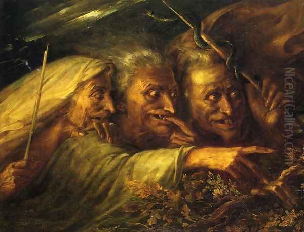 The Three Witches from MacBeth - view 1