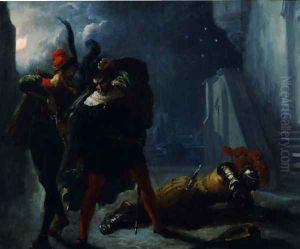 Death of Valentin by Alexandre-Marie Colin
