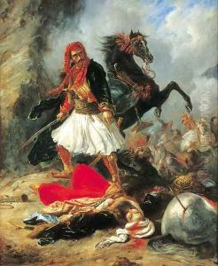 Le Giaour by Alexandre-Marie Colin