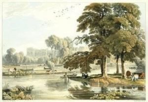 Vew Of Taplow From Maidenhead Bridge