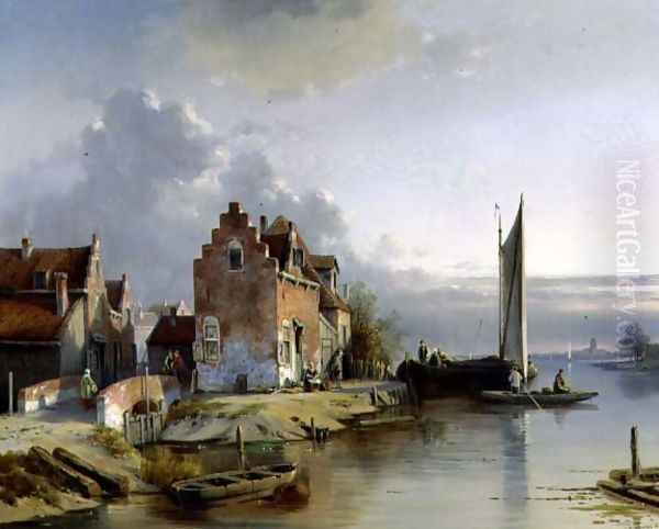 Belgian Riverside, 1858 - view 1