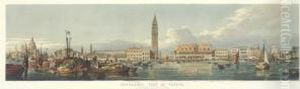 Panoramic View Of Venice by Robert Havell, Jr.