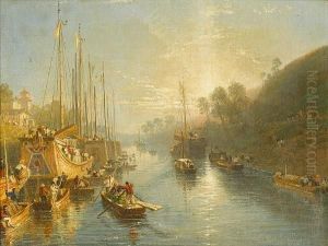 Sunrise On The Grand Canal Of China