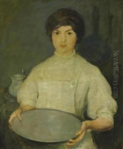 Girl With Pan