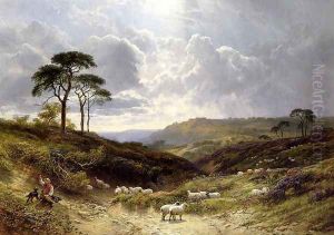 Near Liss, Hampshire by George Cole, Snr.