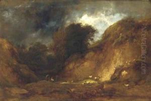 The approaching storm by George Cole, Snr.