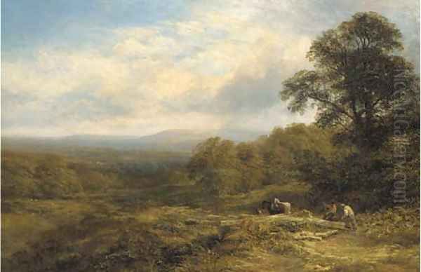 Carting timber - view 1