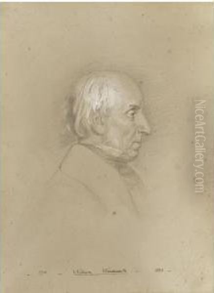 Portrait Drawing Of William Wordsworth - view 1