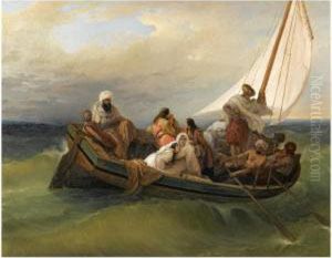 Flight From Chios by Francesco Paolo Hayez