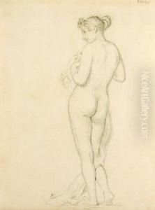 Stehender Weiblicher Akt