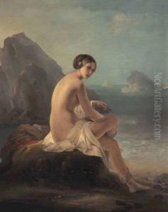 Bagnante by Francesco Paolo Hayez