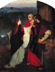 Mary Magdalene giving news of the Resurrection to the Disciples by Philip Hermogenes Calderon