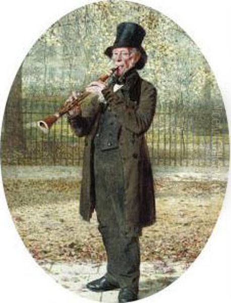 The Wandering Minstrel In A Quiet Square - view 1