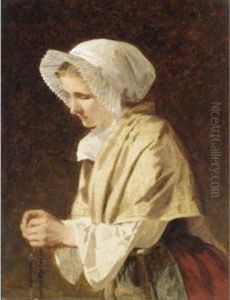 Boulogne Fisherwoman by James Hayllar
